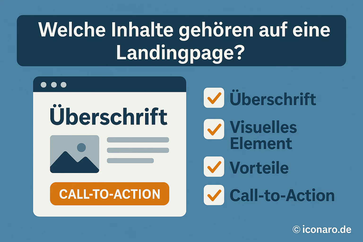 Welche Inhalte gehören auf eine Landingpage?