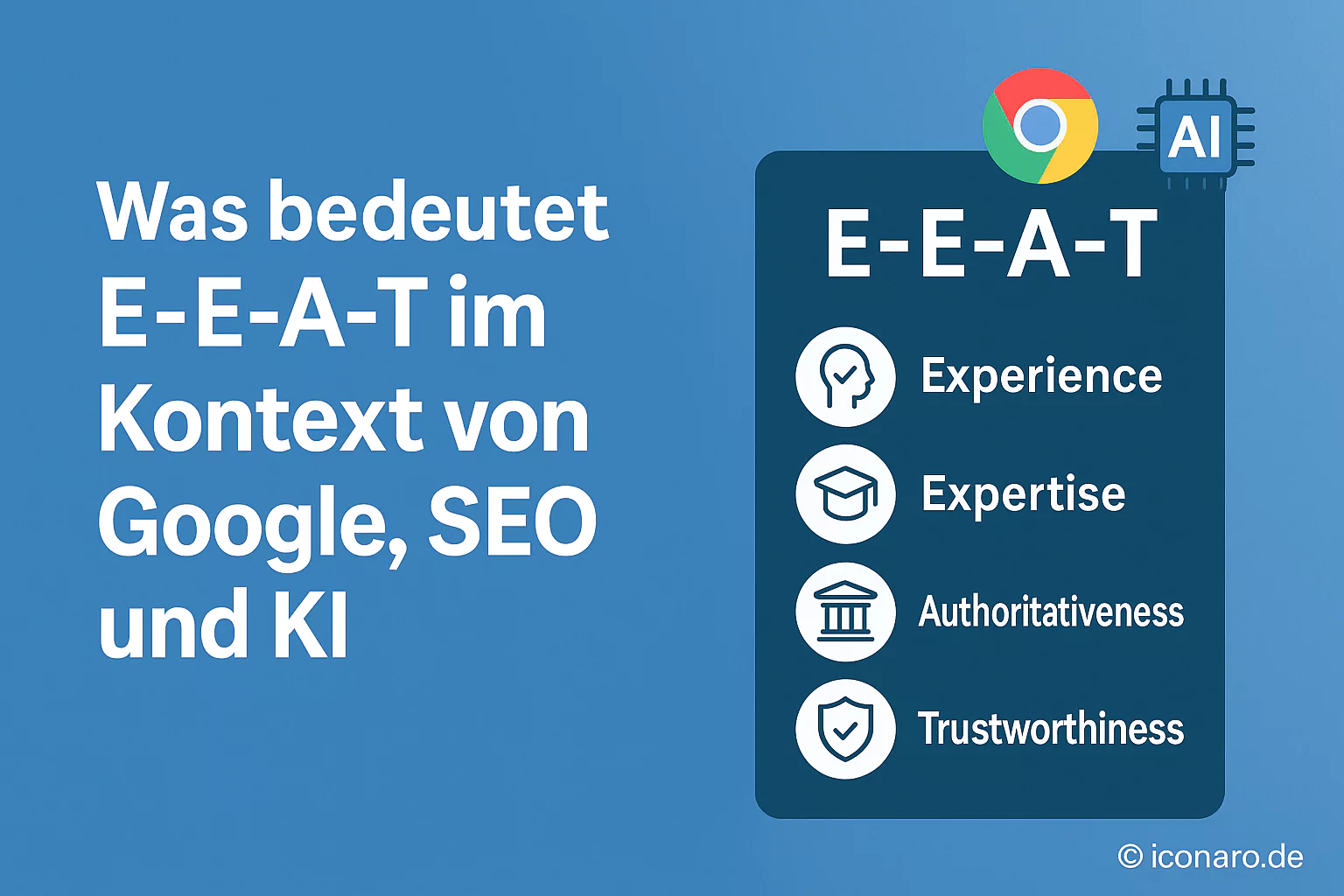 Was bedeutet E-E-A-T im Kontext von Google, SEO und KI?