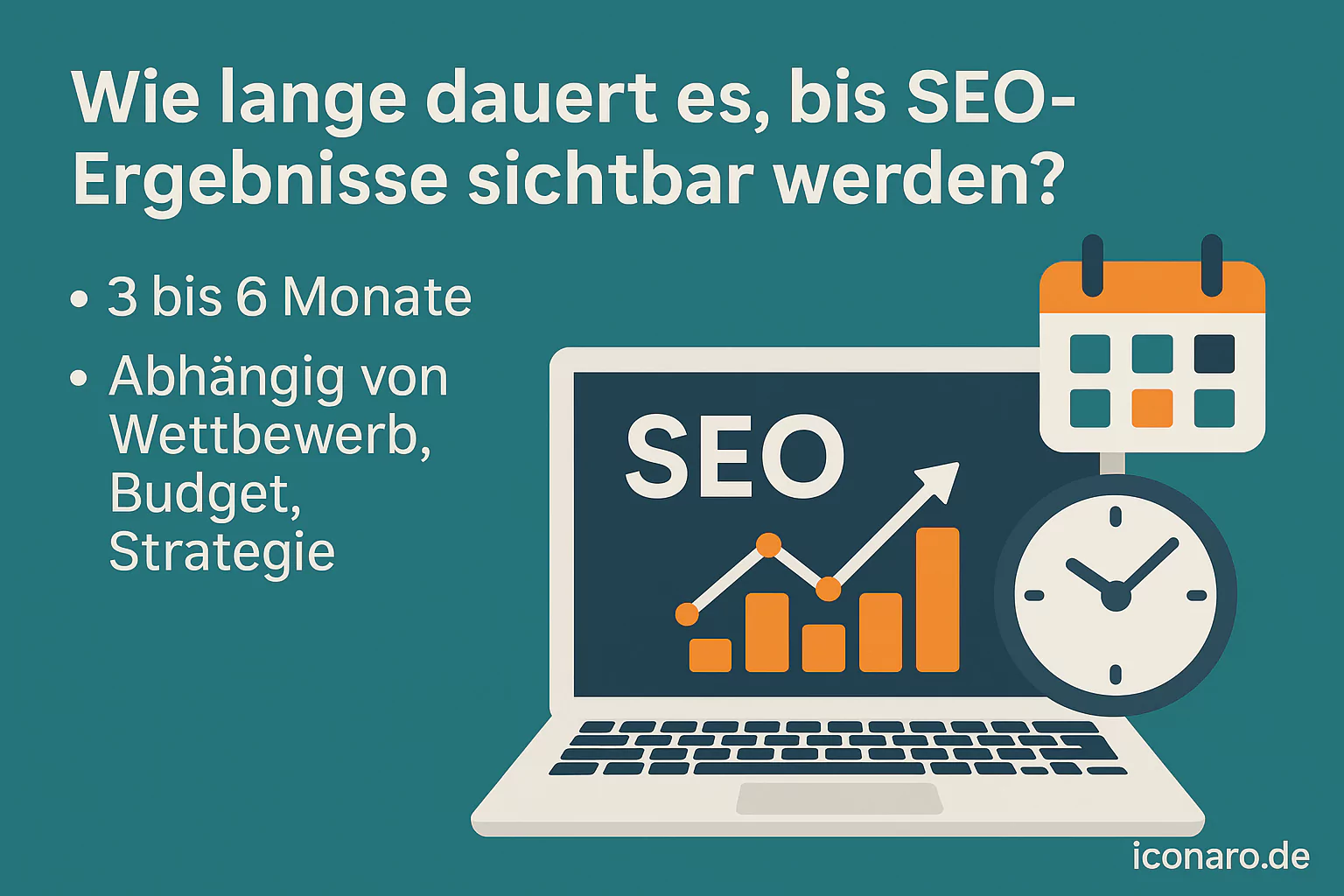 Wie lange dauert es, bis SEO-Ergebnisse sichtbar werden?