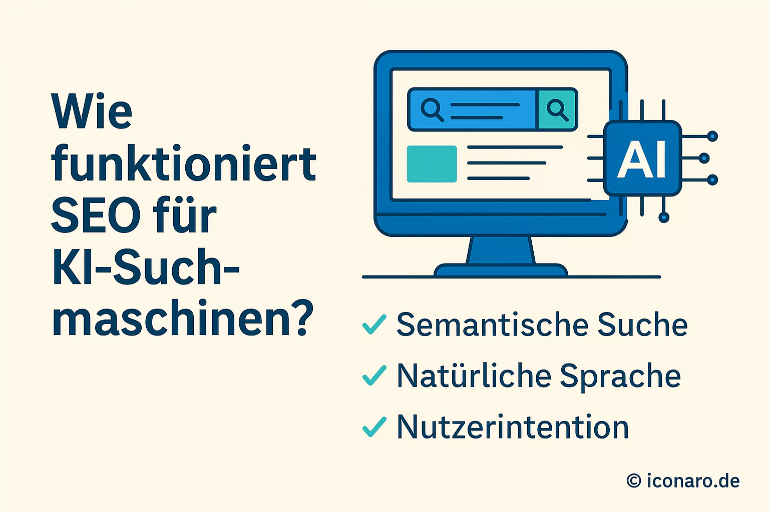Wie funktioniert SEO für KI-Suchmaschinen?