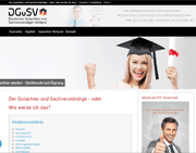 Gutachter / Sachverständiger werden